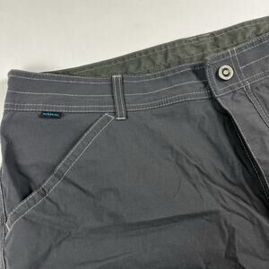 Kuhl Mens Size 38 Koal Gray Black 10” Inseam Renegade Shorts